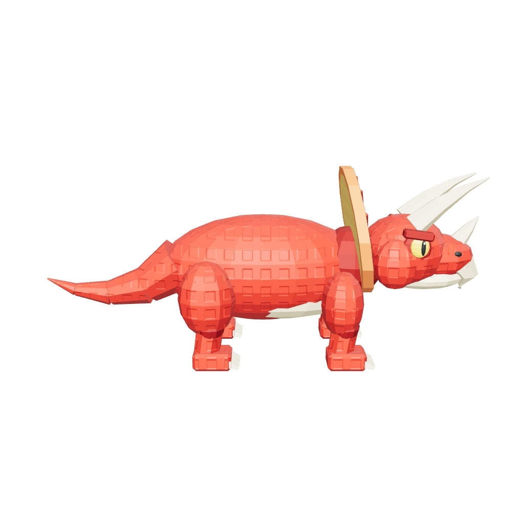 Crimson Triceratops